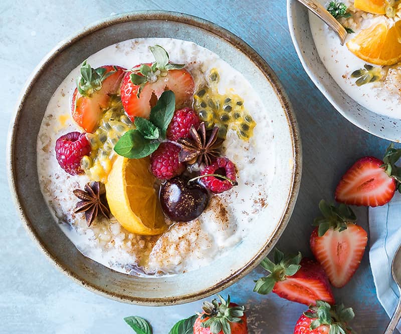 Plated Fruits